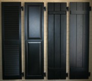 Black Shutter Options